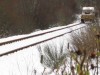 Watch out - jeep coming - on the tracks ! - Click to view full size.
