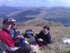 Lunch time at the top of the Cobbler - almost ! - Click to view full size.