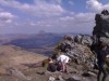 Dickon and Maya on top of the Cobbler and Amy thinkin about goin up ! - Click to view full size.